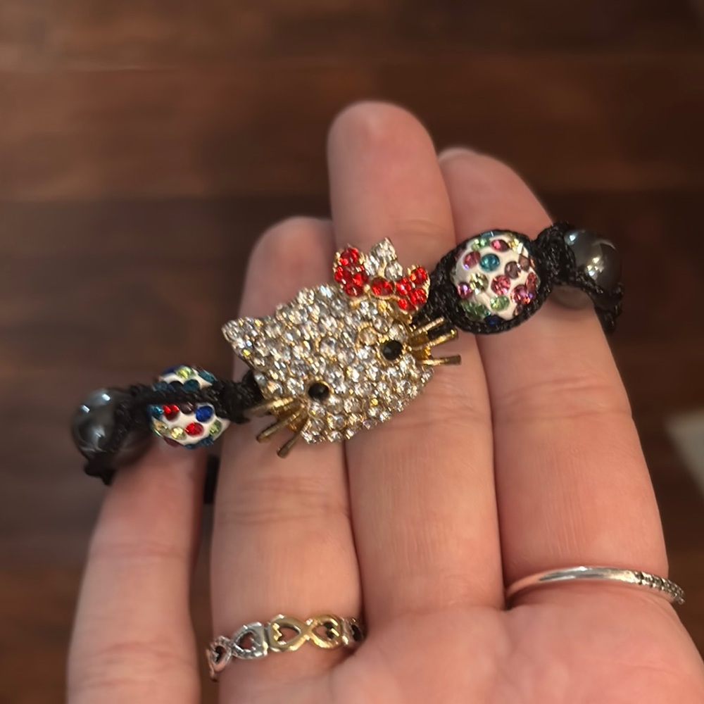 Hello Kitty Crystal Bracelet